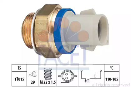 Выключатель / датчик FACET для FORD ESCORT CLASSIC Turnier (ANL) 1.8 TD