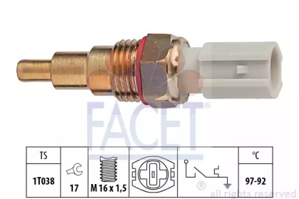 Система охлаждения FACET для MAZDA 323 S IV (BG) 1.3 16V