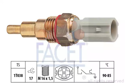 Система охлаждения FACET для MAZDA 323 S IV (BG) 1.3 16V