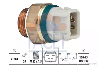 Система охлаждения FACET для FORD SIERRA Хэтчбек (GBC, GBG) 1.6 i