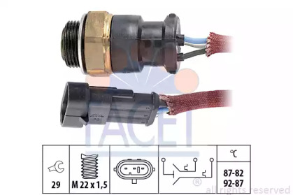 Выключатель / датчик FACET для ALFA ROMEO 164 (164_) 2.5 TD (164.K2A, 164.K2B)