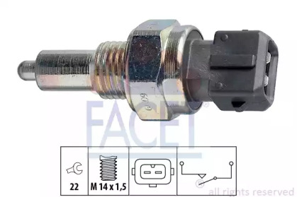 Выключатель FACET для FIAT DUCATO c бортовой платформой/ходовая часть (230_) 2.5 TDI