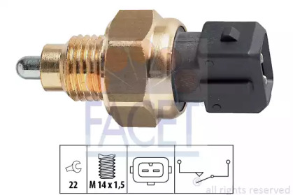 Выключатель / реле / блок управления освещения FACET для PEUGEOT 205 I (741A/C) 1.7 Diesel