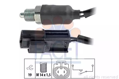 Выключатель / реле / блок управления освещения FACET для NISSAN SUNNY III Liftback (N14) 1.6 i