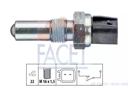 Выключатель / реле / блок управления освещения FACET для FORD FIESTA VI 1.5 TDCi