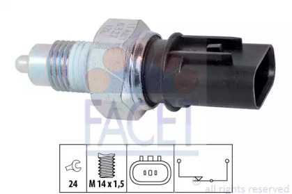 Выключатель FACET для KIA SOUL (AM) 1.6 CVVT