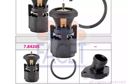 Термостат / прокладка FACET для VW BORA Variant (1J6) 1.4 16V