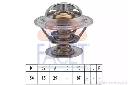 Термостат / прокладка FACET для FORD SIERRA Turnier (BNC) 2.8 i 4x4