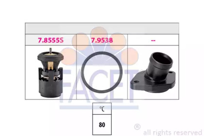 Термостат / прокладка FACET для VW POLO (6N2) 1.6 16V GTI