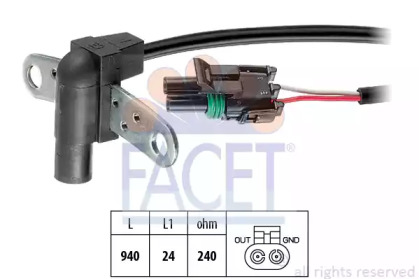 Электроника двигателя FACET для RENAULT RAPID Фургон (F40_, G40_) 1.4 (F402)
