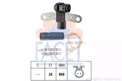Датчики FACET для NISSAN KUBISTAR (X76) 1.5 dCi