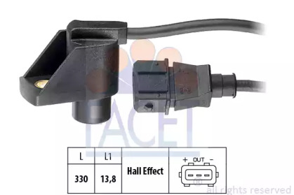 Датчик / зонд FACET для SAAB 900 II Кабриолет 2.5 -24 V6