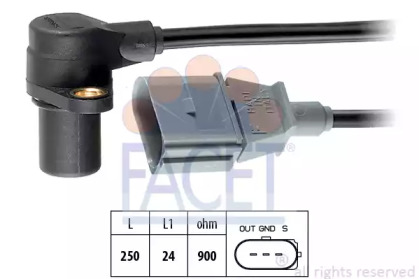 Датчики / переключатели FACET для VW MULTIVAN V (7HM, 7HN, 7HF, 7EF, 7EM, 7EN) 2.0