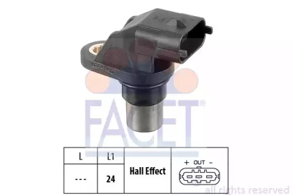 Датчик / зонд FACET для HONDA CIVIC VII Hatchback (EU, EP, EV) 1.7 CTDi