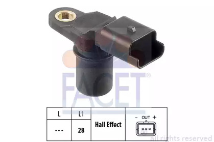 Датчики FACET для NISSAN KUBISTAR (X76) 1.5 dCi