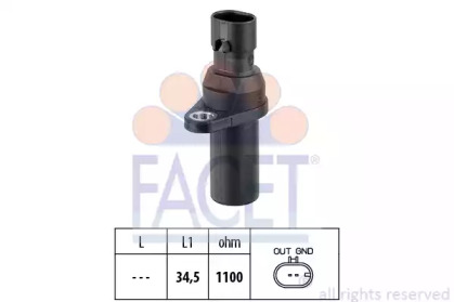 Двигатель FACET для FORD KA (RU8) 1.2