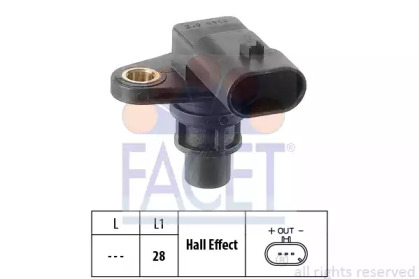 Электроника двигателя FACET для CHEVROLET MALIBU (V300) 2.0 D