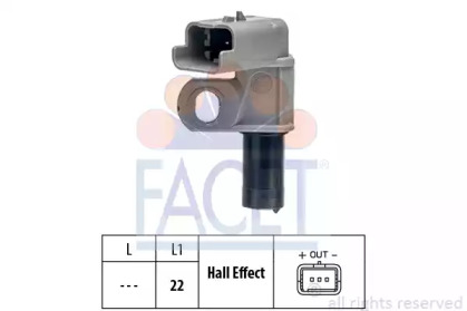 Датчики FACET для PEUGEOT 207 CC (WD_) 1.6 HDi