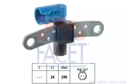 Электроника двигателя FACET для NISSAN KUBISTAR (X76) 1.2