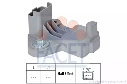 Датчики FACET для PEUGEOT 207 CC (WD_) 1.6 HDi