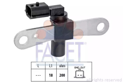 Электроника двигателя FACET для DACIA DOKKER Express 1.6 LPG