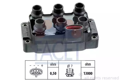 Система зажигания / накаливания FACET для FORD SCORPIO II Turnier (GNR, GGR) 2.9 i 24V