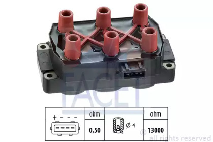 Система зажигания / накаливания FACET для ALFA ROMEO 164 (164_) 3.0 V6 (164.H1A, 164.H1B, 164.K1P)