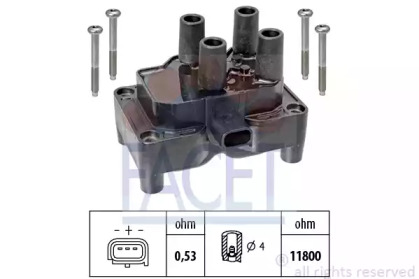 Система зажигания / накаливания FACET для MAZDA 2 (DY) 1.4