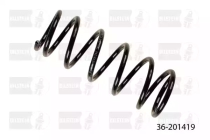 Пружины BILSTEIN для NISSAN ALMERA I (N15) 1.4 GX,LX