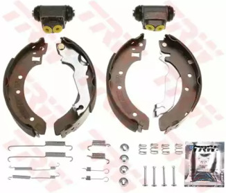 Барабанный тормозной механизм TRW для FORD ESCORT III (GAA) 1.6 i (GAA)