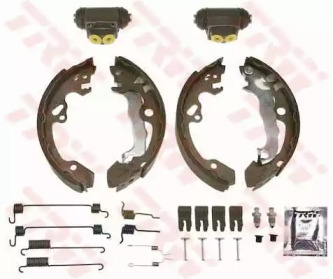 Барабанный тормозной механизм TRW для FORD FOCUS седан (DFW) 1.8 16V