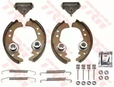 Тормозная колодка / накладка TRW для FIAT PANDA (141_) 1000 4x4