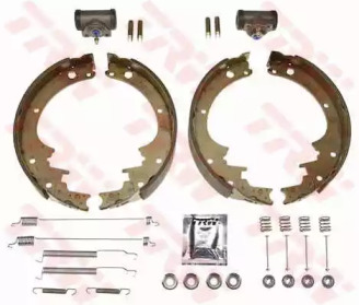 Барабанный тормозной механизм TRW для NISSAN CABSTAR (F22, H40) 2.5 TD (F22)