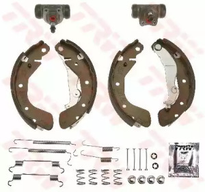Барабанный тормозной механизм TRW для CHEVROLET KALOS 1.2