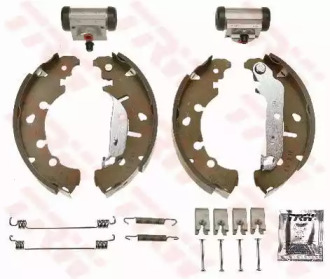 Тормозная колодка / накладка TRW для FORD FIESTA V Van 1.4 TDCi