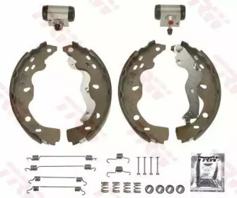 Тормозная колодка / накладка TRW для SUZUKI SX4 (EY, GY) 1.6 VVT 4x4 (RW 416)