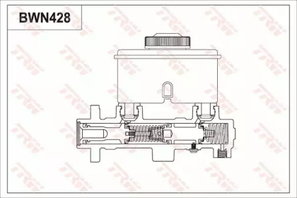 Тормоза TRW для NISSAN CABSTAR (F22, H40) 2.0 (F22)
