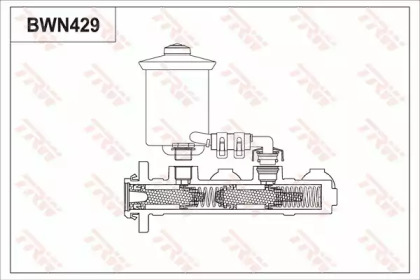 Тормоза TRW для NISSAN CABSTAR (F22, H40) 2.0 (F22)