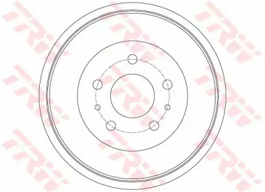 Барабанный тормозной механизм TRW для FORD FOCUS III седан 2.0 TDCi