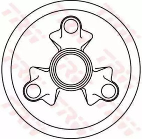 Барабанный тормозной механизм TRW для DACIA 1410 универсал 1.4