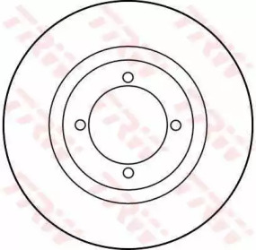 Дисковой тормозной механизм TRW для SKODA 105,120 (744) 1.2 120 L