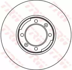 Дисковой тормозной механизм TRW для ALFA ROMEO GT (105_) V 1750 (105)