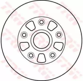 Дисковой тормозной механизм TRW для MAZDA 929 III (HC) 2.2 i
