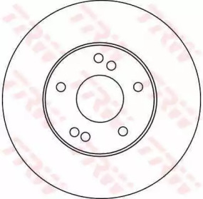 Тормозной диск TRW для NISSAN MAXIMA / MAXIMA QX IV (A32) 2.5 V6 24V