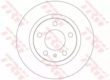 Тормозной диск TRW для OPEL CORSA D 1.4