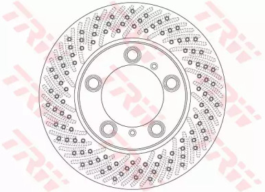 Дисковой тормозной механизм TRW для PORSCHE BOXSTER (987) 2.7