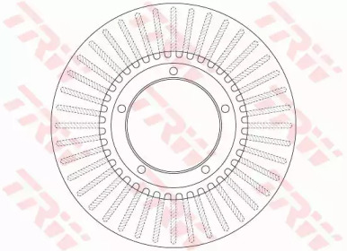 Тормозной диск TRW для PORSCHE 911 3.0 SC Carrera