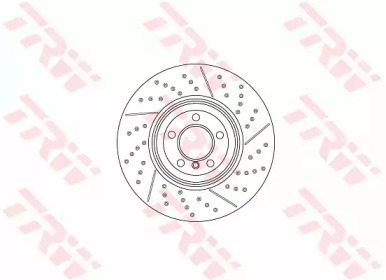 Тормозной диск TRW для BMW 3 (F30, F80) 320 i xDrive
