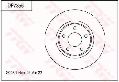 Дисковой тормозной механизм TRW для NISSAN 350 Z купе (Z33) 3.5