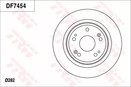 Дисковой тормозной механизм TRW для HONDA ACCORD VIII универсал (CW) 2.2 i-DTEC (CW3)